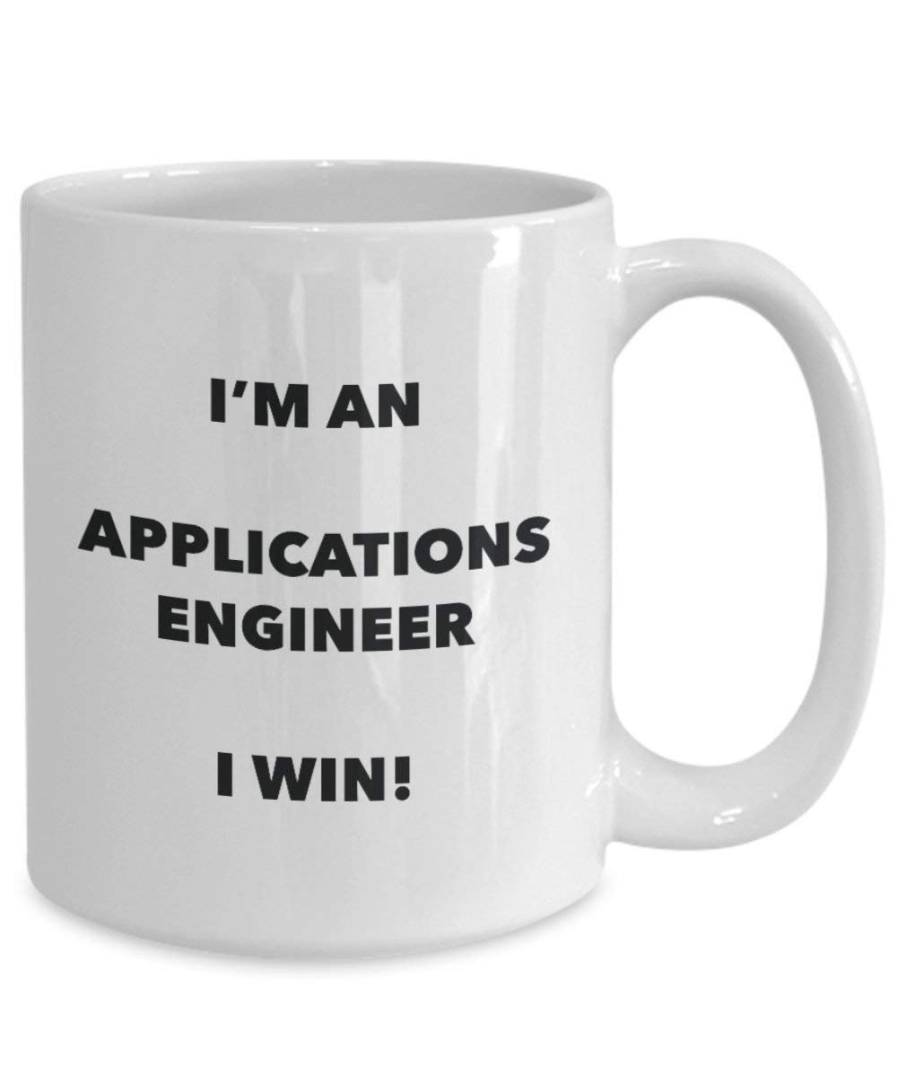 Applicazioni di applicazioni Engineer mug – I' m An Engineer i Win. – Funny Coffee Cup – novelty Birthday Christmas GAG regalo idea 11oz Infradito colorati estivi, con finte perline