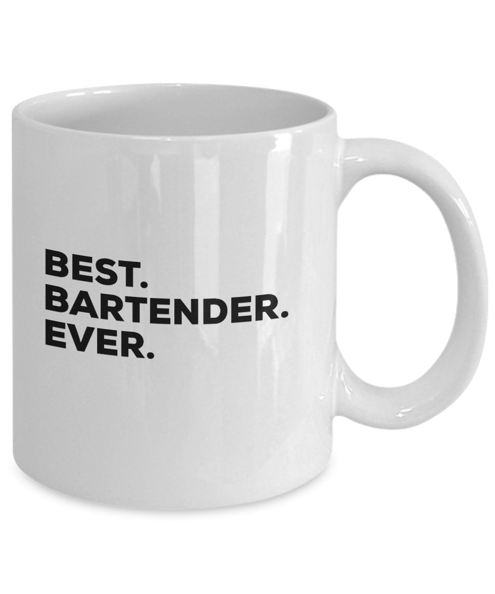 Kaffeebecher mit Aufschrift „Best Bartender Gifts for Women Men – Lustiges Geschenk – Bartending – Bar Coffee Cup