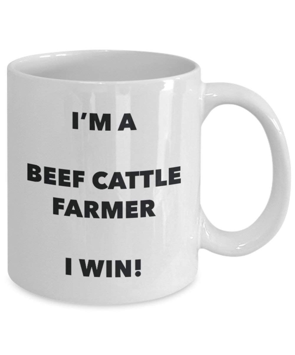 Rind Rind Farmer Tasse – I 'm a Rind Rind Farmer I Win. – Funny Kaffeetasse – Neuheit Geburtstag Weihnachten Gag Geschenke Idee