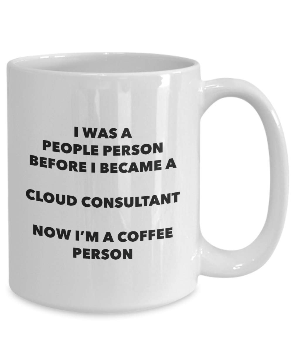 cloud Consultant mug – I' m A cloud Consultant i Win. – Funny Coffee Cup – novelty Birthday Christmas GAG regalo idea 11oz Infradito colorati estivi, con finte perline