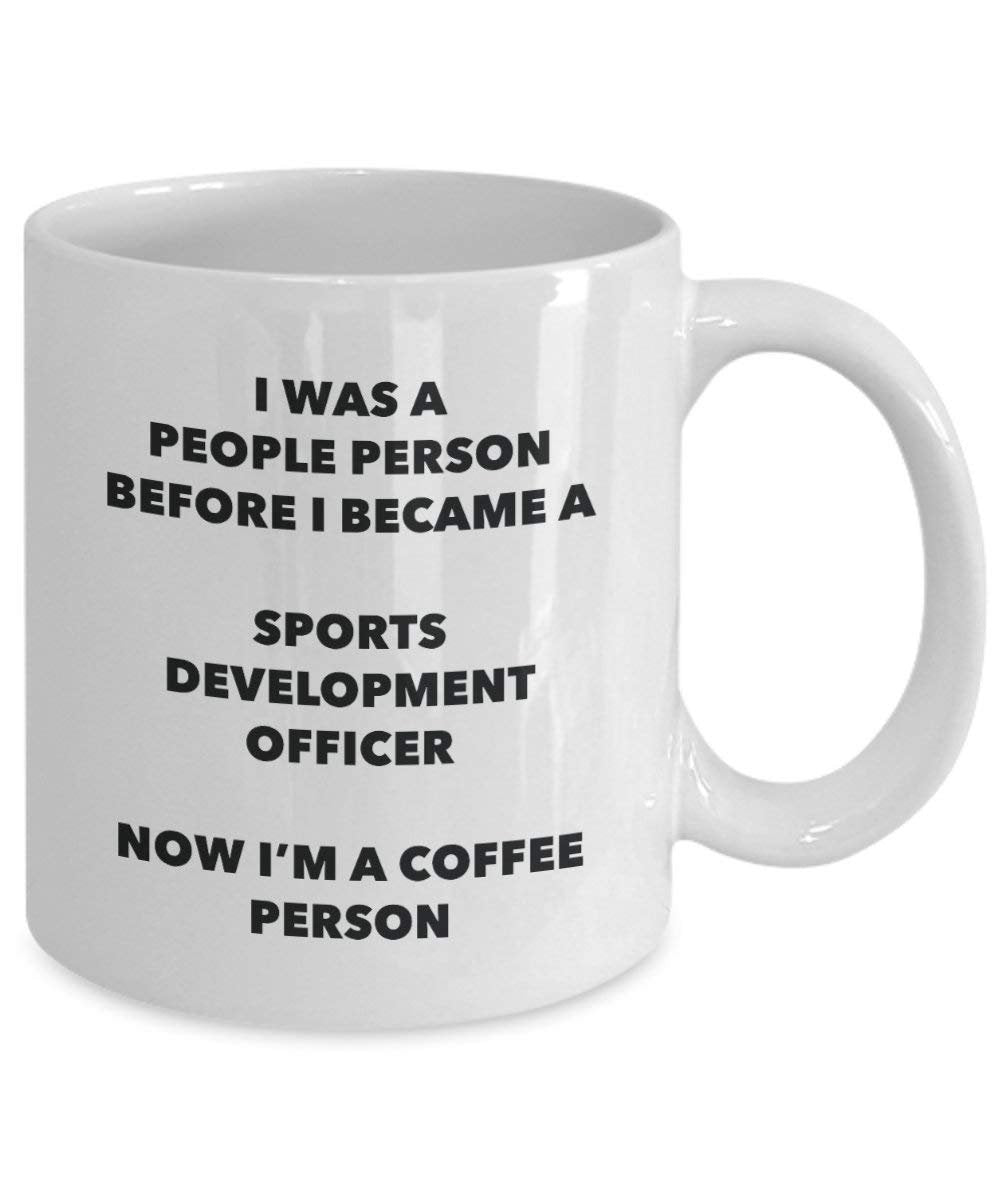 Sports Development Officer Coffee Person Mug - Funny Tea Cocoa Cup - Birthday Christmas Coffee Lover Cute Gag Gifts Idea