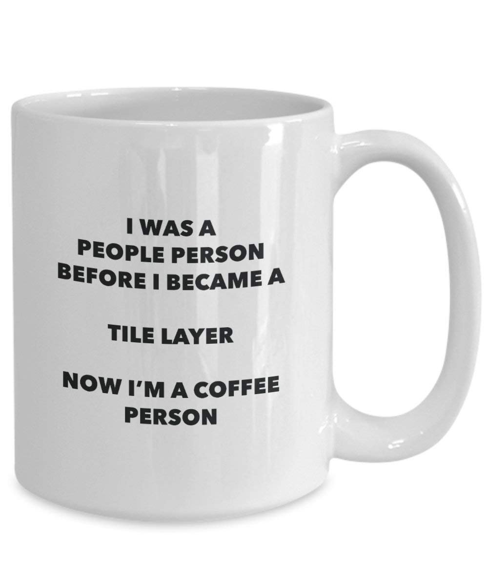 Tile strato cacao persona – Tazza da tè caffè tazza – Birthday Christmas Coffee Lover cute GAG regalo idea 11oz Infradito colorati estivi, con finte perline