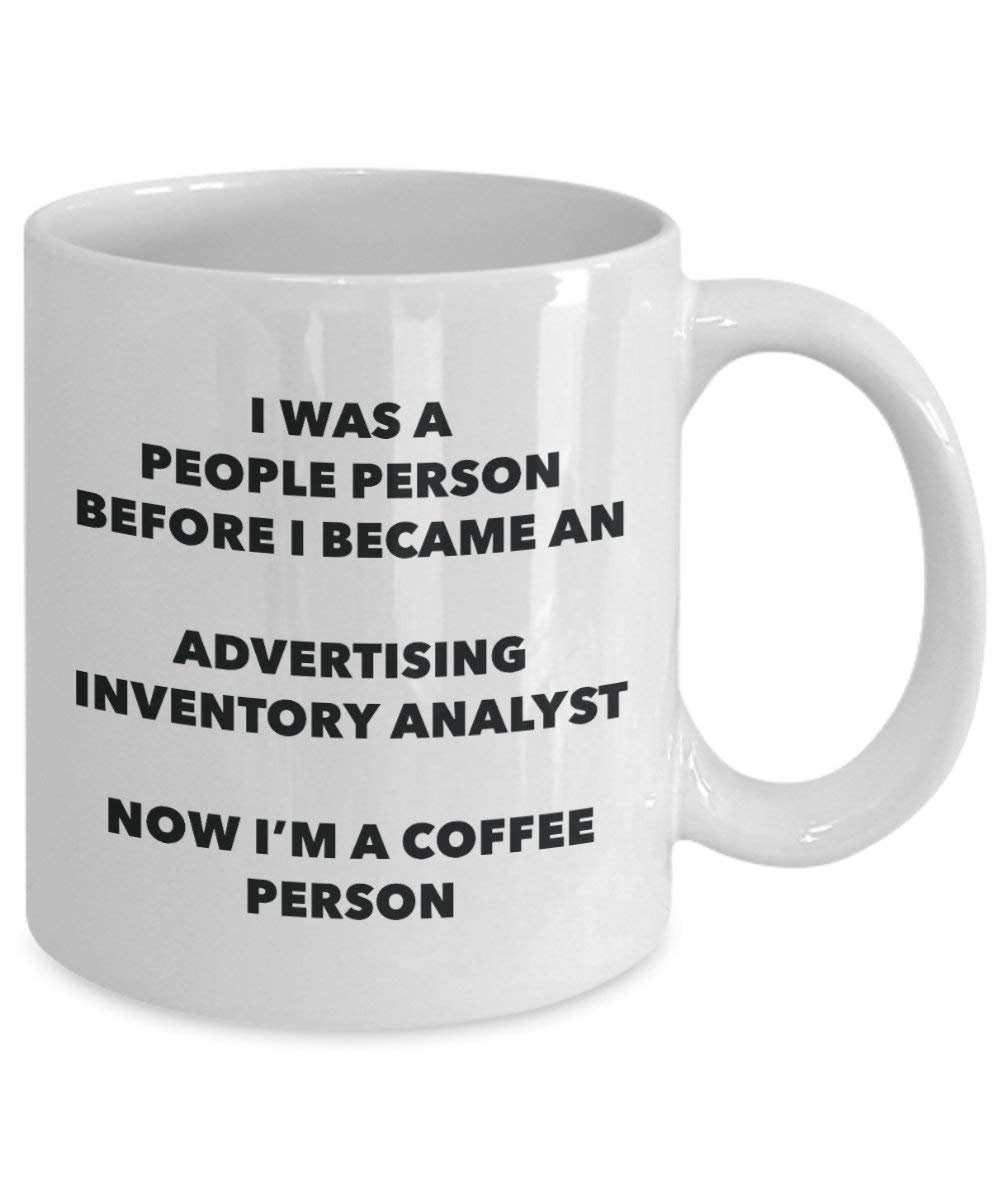 Advertising Inventory Analyst Coffee Person Mug - Funny Tea Cocoa Cup - Birthday Christmas Coffee Lover Cute Gag Gifts Idea