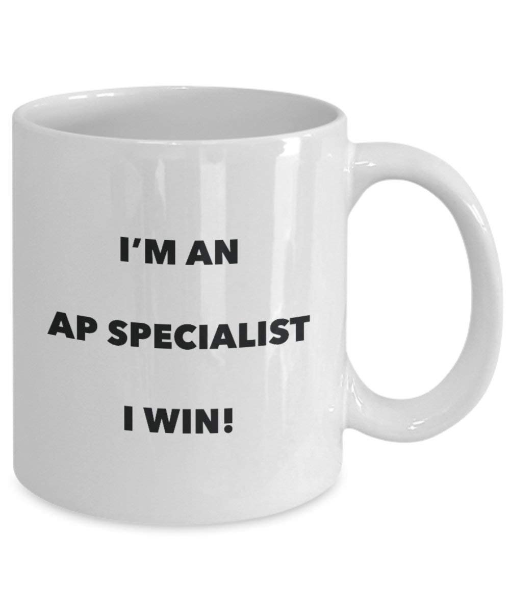 AP Specialist Mug – Je suis un AP Specialist I Win. – Funny Tasse à café – Fantaisie anniversaire Idée de Gag cadeaux de Noël 15oz blanc