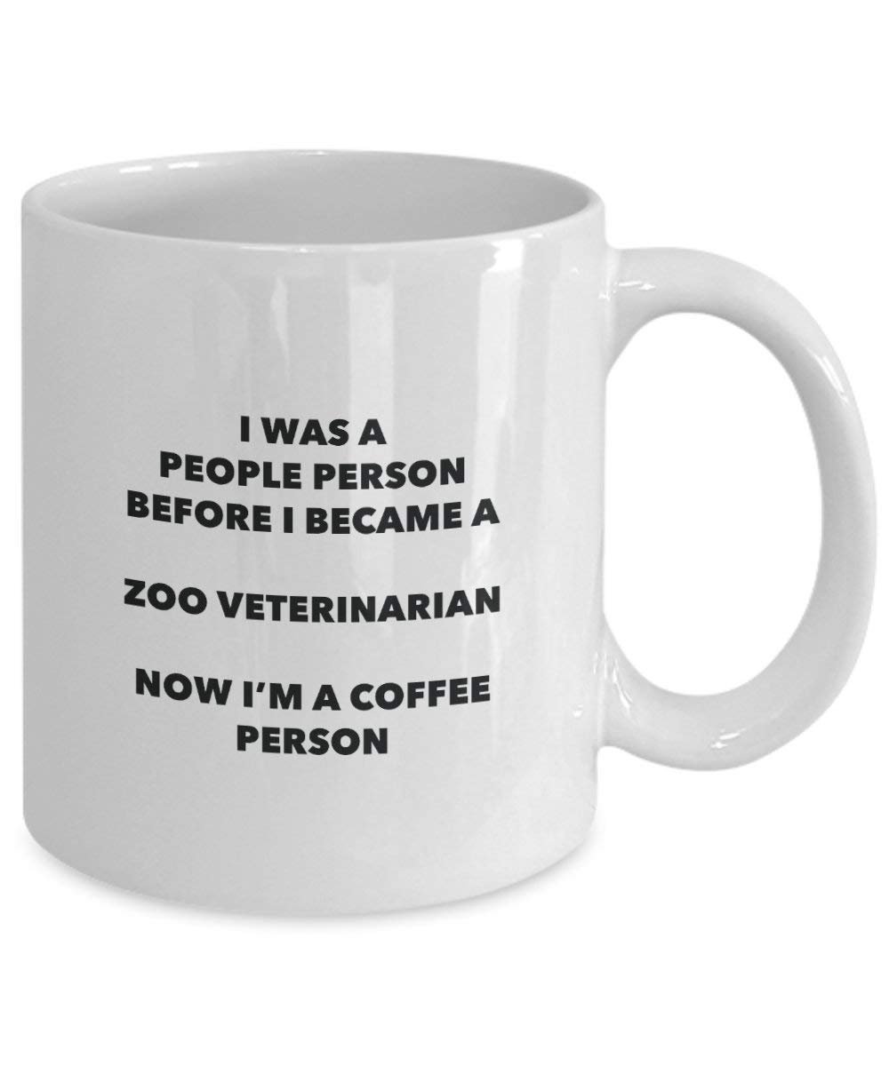 Zoo Veterinarian Coffee Person Mug - Funny Tea Cocoa Cup - Birthday Christmas Coffee Lover Cute Gag Gifts Idea