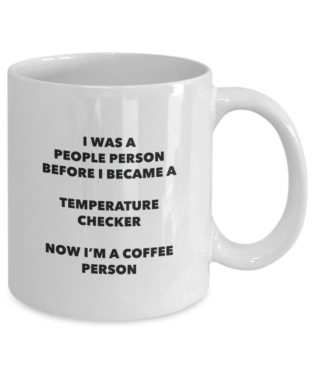 Temperatur Checker Kaffee Person Tasse – Funny Tee Kakao-Tasse – Geburtstag Weihnachten Kaffee Lover Cute Gag Geschenke Idee