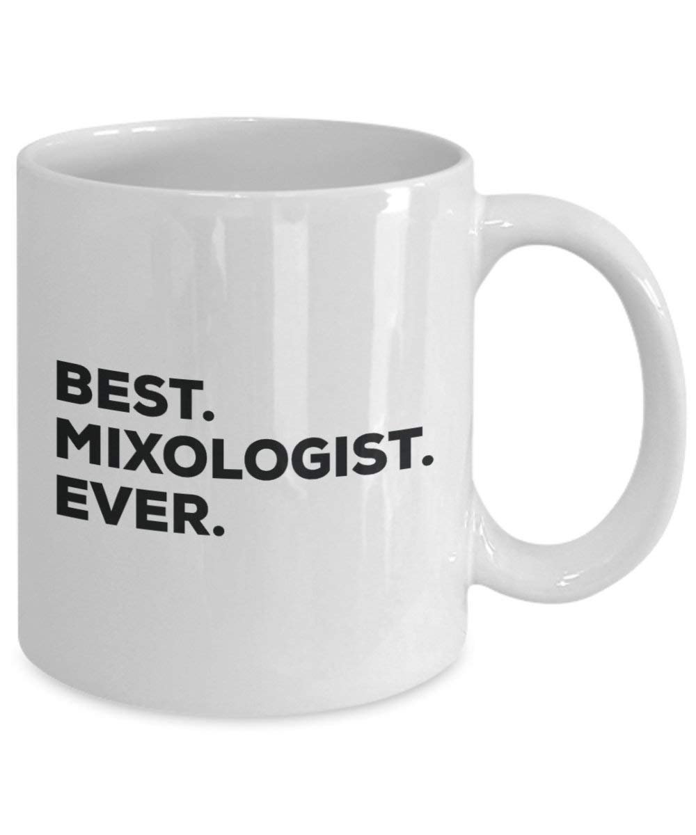 Best Mixologist Ever Tasse – Funny Coffee Cup – Thank You Anerkennung für Weihnachten Geburtstag Urlaub Einzigartiges Geschenk Ideen 15oz weiß