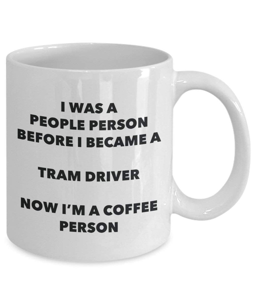 tram driver persona caffè tazza divertente tazza di tè cacao – Birthday Christmas Coffee Lover cute GAG regalo idea 15oz Infradito colorati estivi, con finte perline