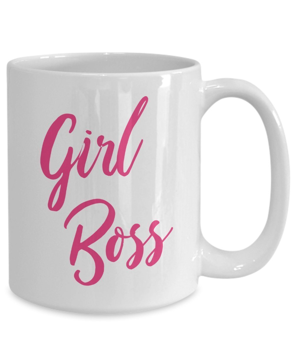 Girt Boss Tasse – Lustige Teetasse für heiße Kakao-Kaffeetasse – Neuheit Geburtstag Weihnachten Jahrestag Gag Geschenk Idee