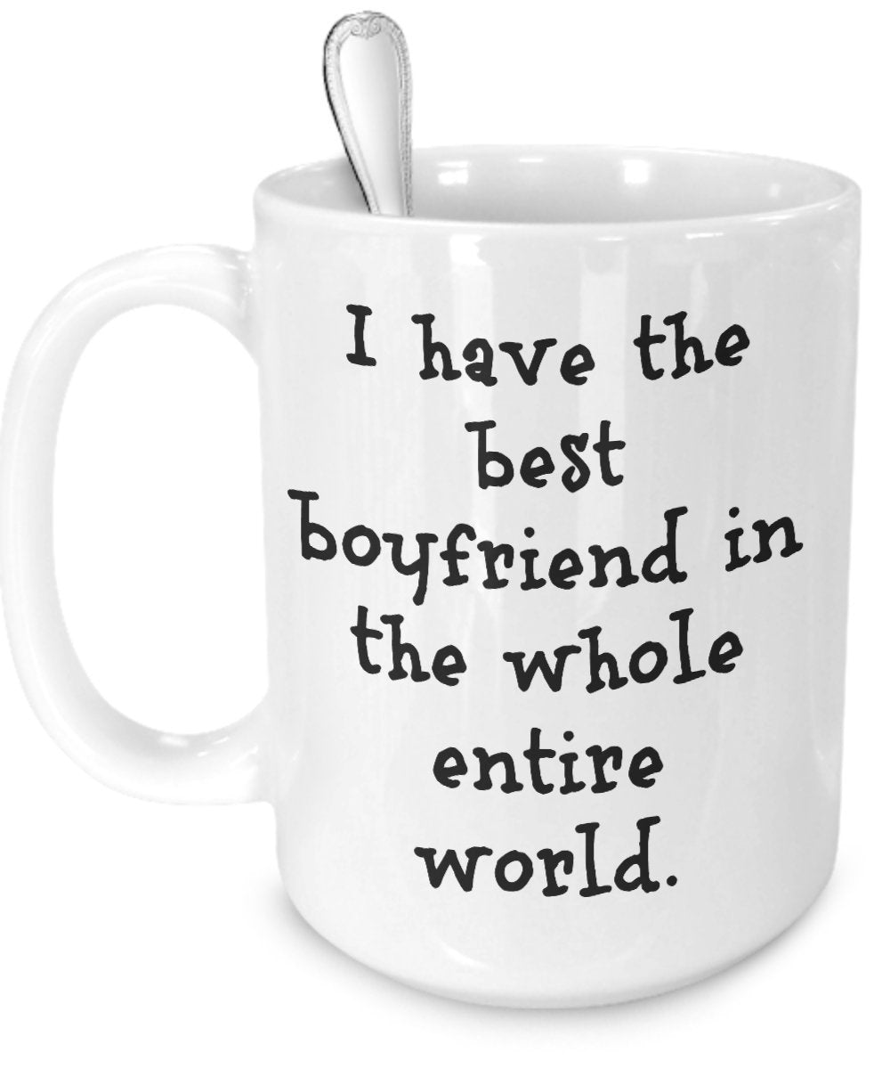 Personalized Mug For Boyfriend - Coffee Cup - Add Your Picture - Love You Gifts Best Unique Funny Greatest Cute Customized Novelty Thoughtful Inexpensive Sentimental From Girlfriend Anniversary Beer