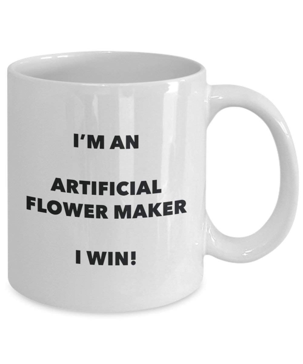 künstlichen Blume Maker Becher – Ich bin ein Flower Maker I Win. – Funny Kaffeetasse – Neuheit Geburtstag Weihnachten Gag Geschenke Idee
