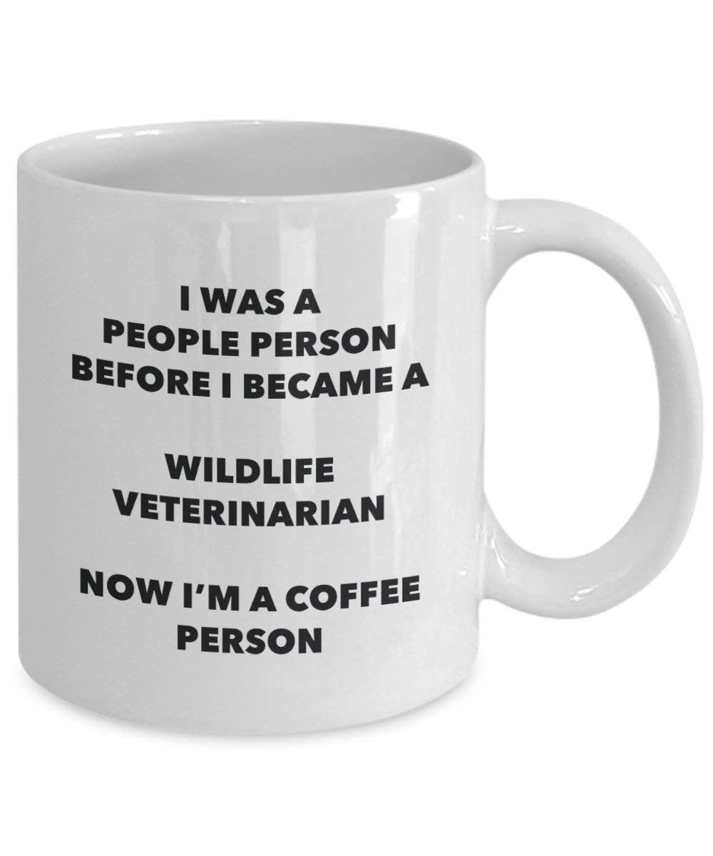 Wildlife Veterinarian Coffee Person Mug - Funny Tea Cocoa Cup - Birthday Christmas Coffee Lover Cute Gag Gifts Idea