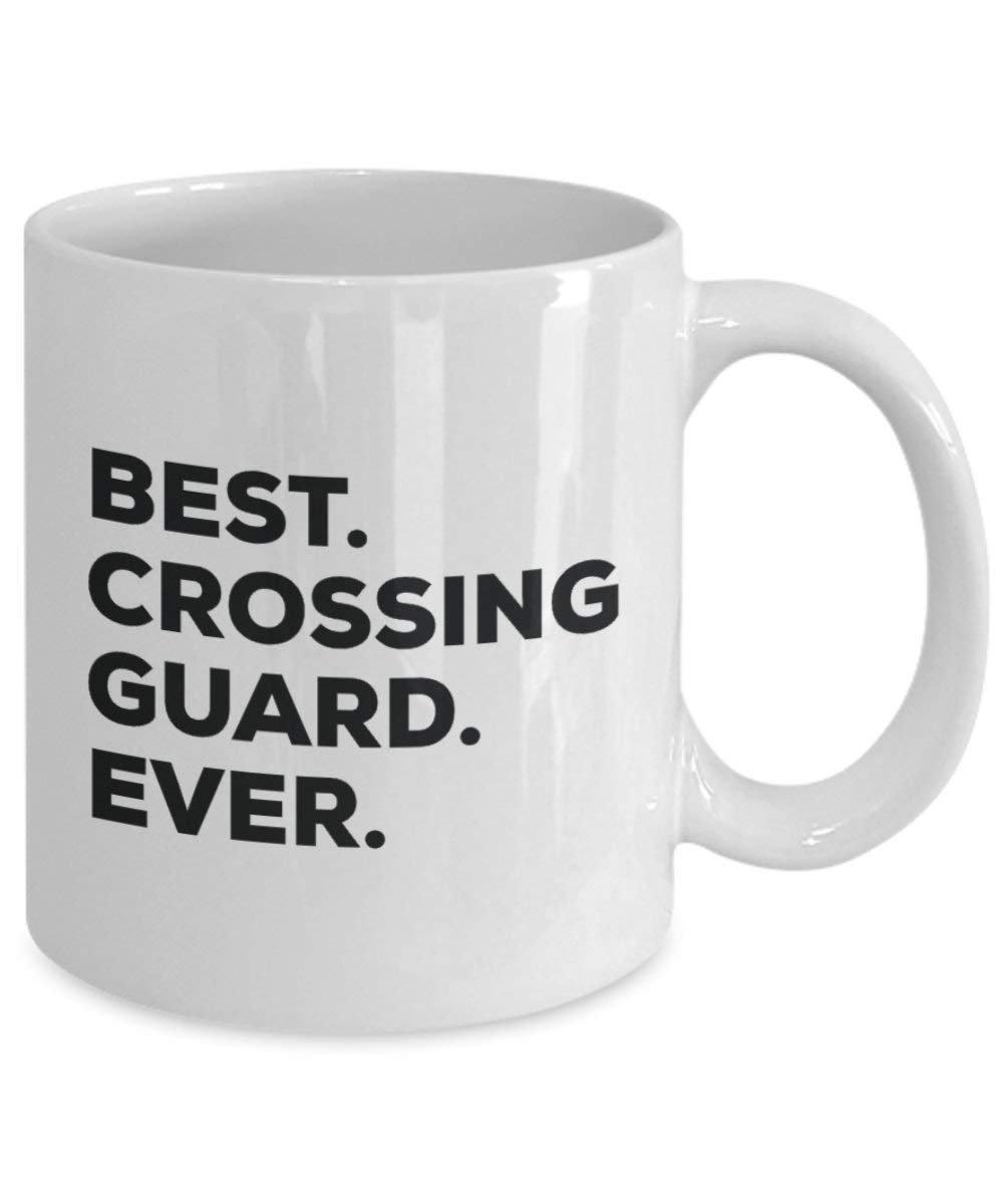 Best CROSSING Guard Ever Tasse – Funny Coffee Cup – Thank You Anerkennung für Weihnachten Geburtstag Urlaub Einzigartiges Geschenk Ideen