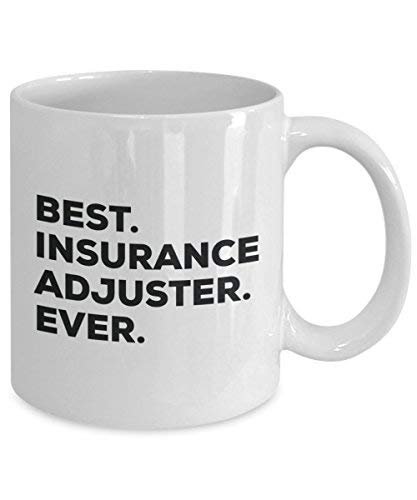 Best Versicherungen Einstellknopf Ever Tasse – Funny Coffee Cup – Thank You Anerkennung für Weihnachten Geburtstag Urlaub Einzigartiges Geschenk Ideen