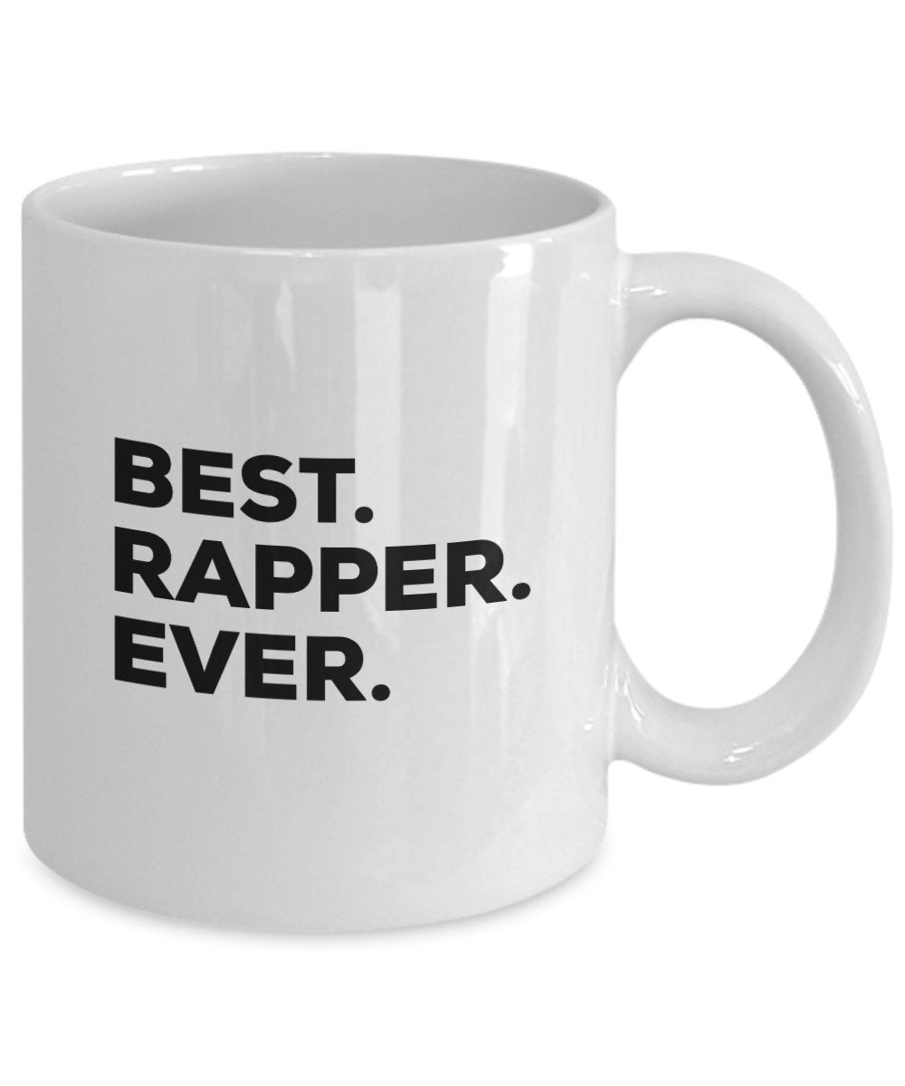 Rapper-Geschenke – Geschenke für Rapper – Best Rapper Ever Becher Kaffee Tasse – Neuheit Geschenkidee – Resident Advisor – Funny – Für ein Geschenk Neuheit Idee – hinzufügen zu 11oz weiß