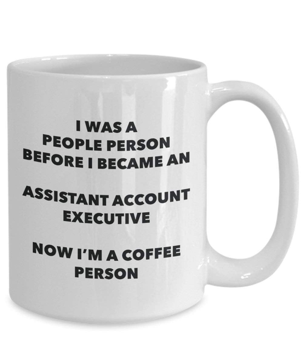 ASSISTANT Konto-Kaffee Person Tasse – Funny Tee Kakao-Tasse – Geburtstag Weihnachten Kaffee Lover Cute Gag Geschenke Idee