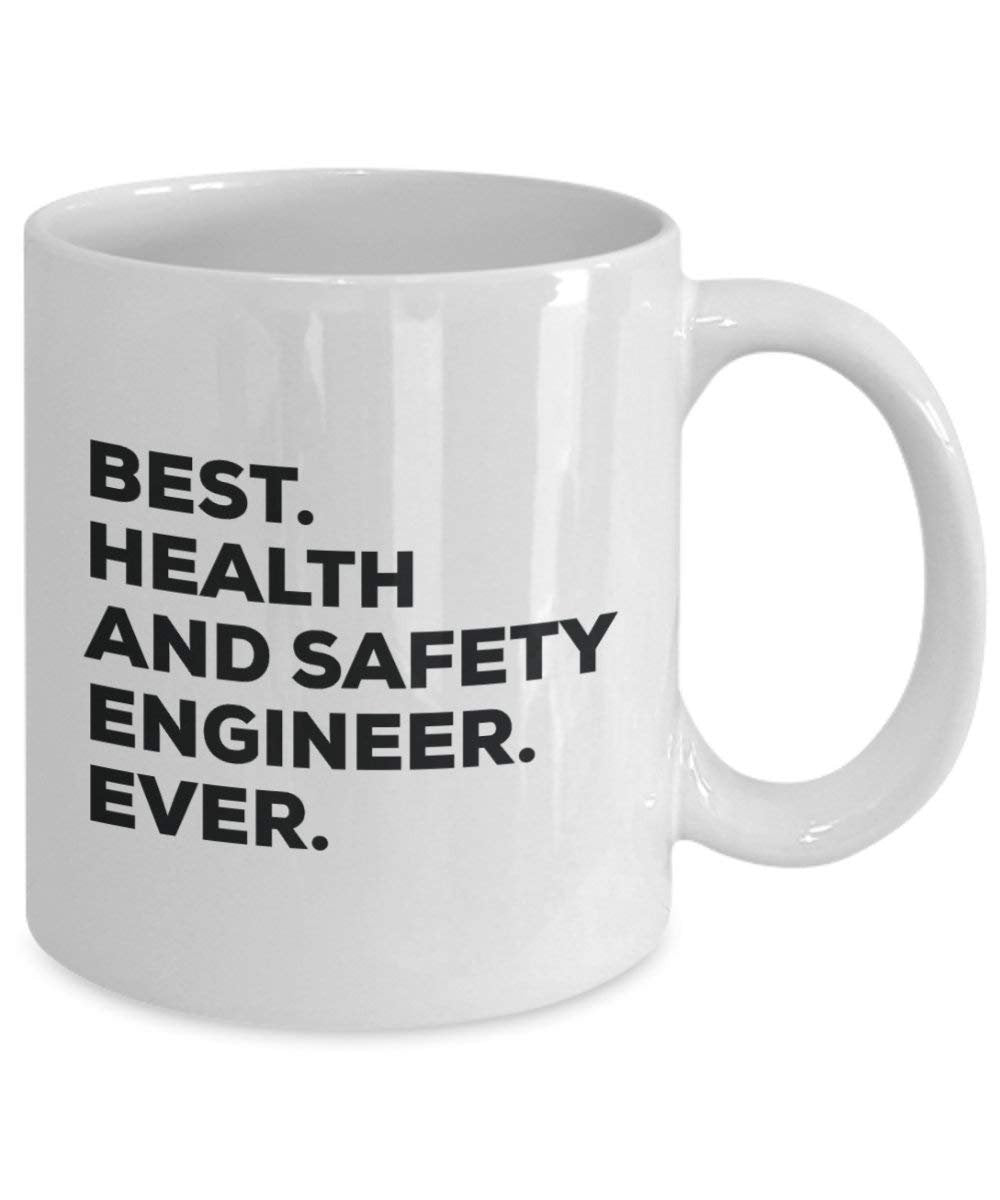 Best Health And Safety Engineer Ever Mug - Funny Coffee Cup -Thank You Appreciation For Christmas Birthday Holiday Unique Gift Ideas