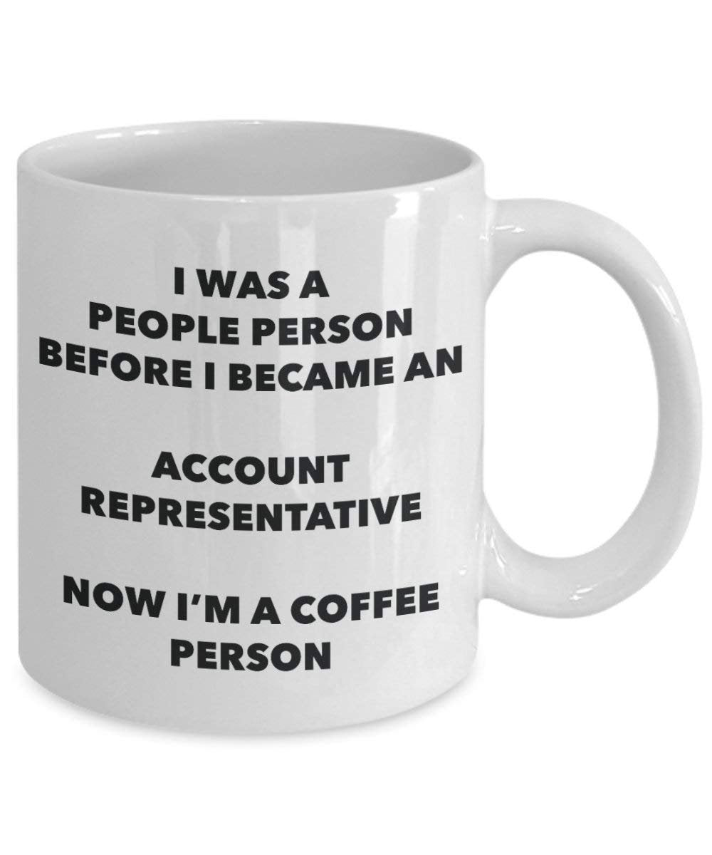 Account Representative Coffee Person Mug - Funny Tea Cocoa Cup - Birthday Christmas Coffee Lover Cute Gag Gifts Idea