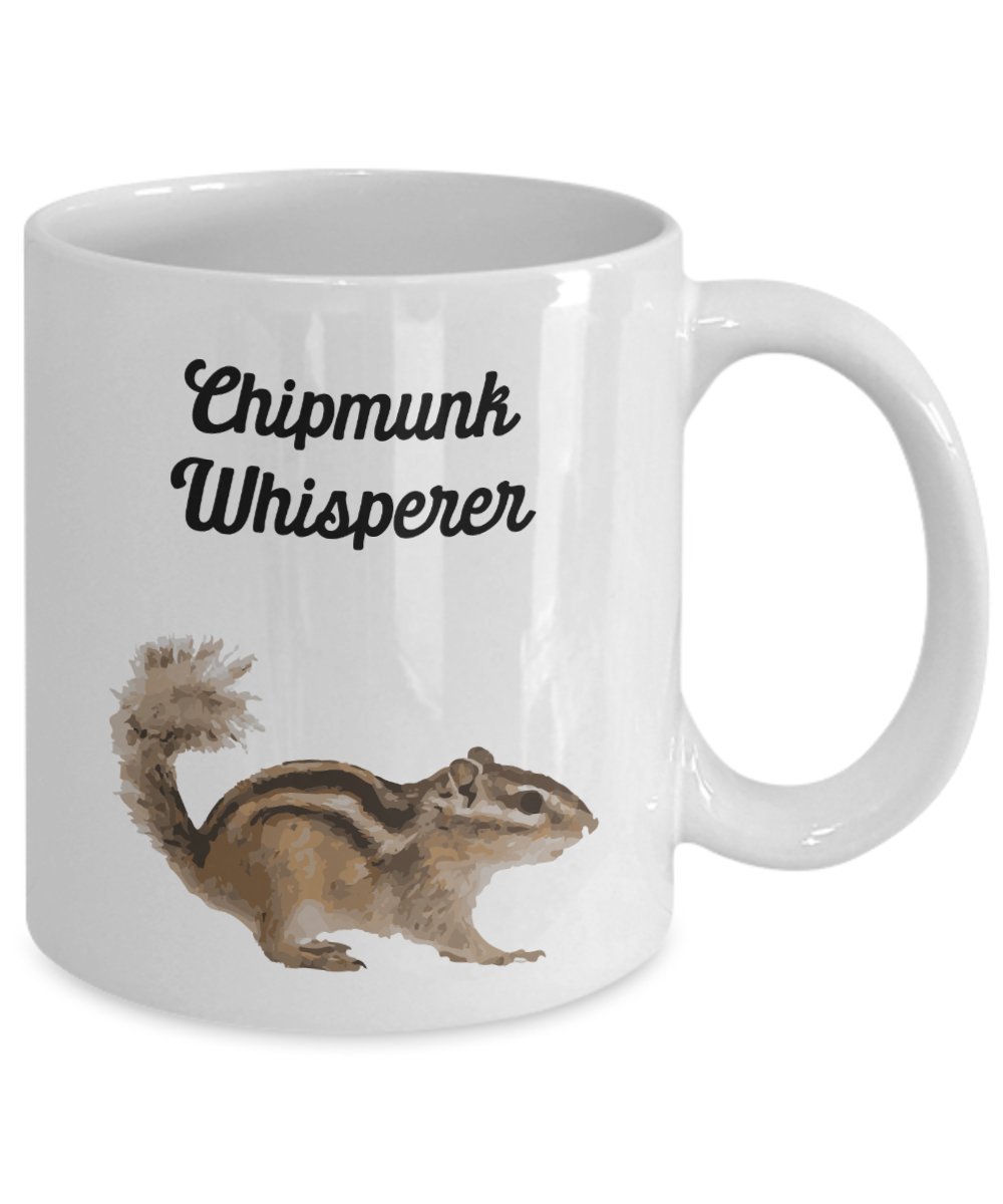 Chipmunk Whisperer Kaffeetasse – Lustige Teetasse für heiße Kakao, Kaffeetasse – Neuheit Geburtstag Weihnachten Gag Geschenk Idee