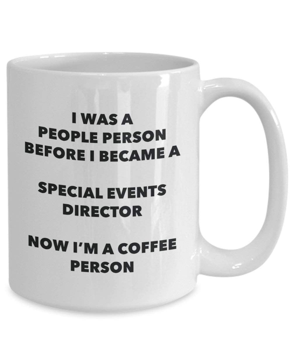 Special Events Director Coffee Person Mug - Funny Tea Cocoa Cup - Birthday Christmas Coffee Lover Cute Gag Gifts Idea