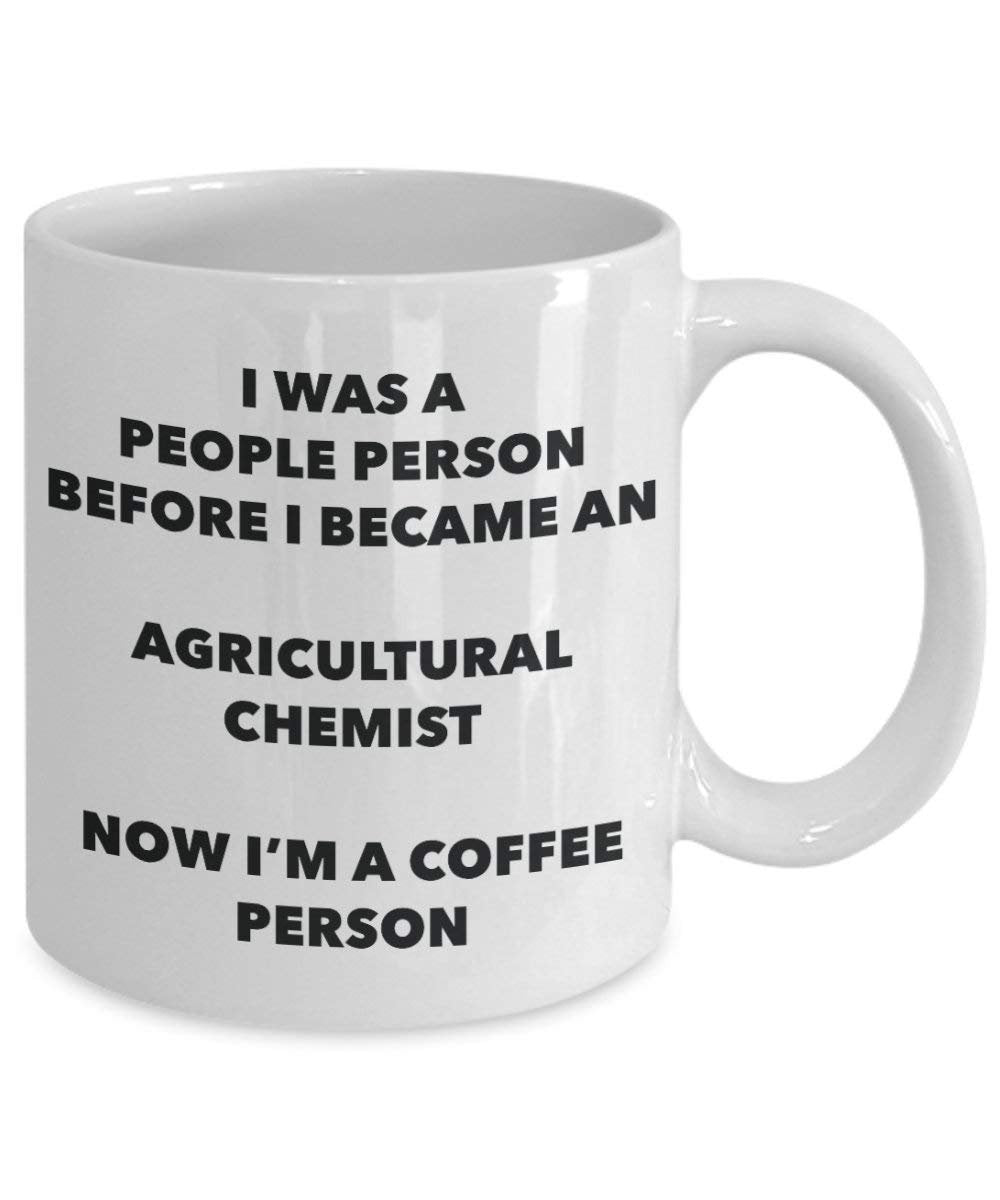 Landwirtschaftliche Chemiker Kaffee Person Tasse – Funny Tee Kakao-Tasse – Geburtstag Weihnachten Kaffee Lover Cute Gag Geschenke Idee