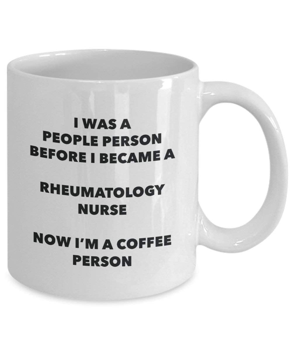 Rheumatology NurseCoffee Person Mug - Funny Tea Cocoa Cup - Birthday Christmas Coffee Lover Cute Gag Gifts Idea