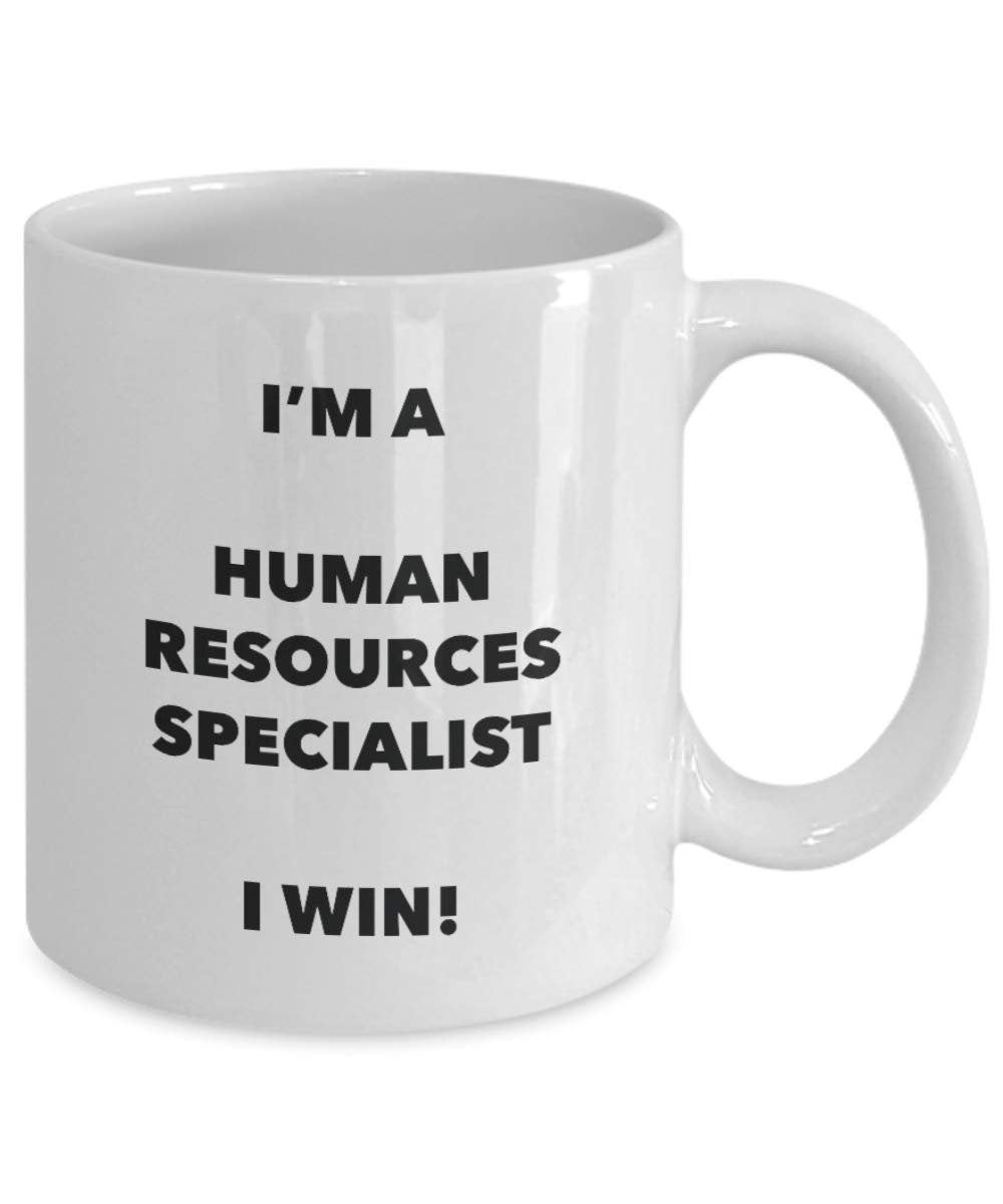 I'm a Human Resources Specialist Mug I win - Funny Coffee Cup - Birthday Christmas Gag Gifts Idea