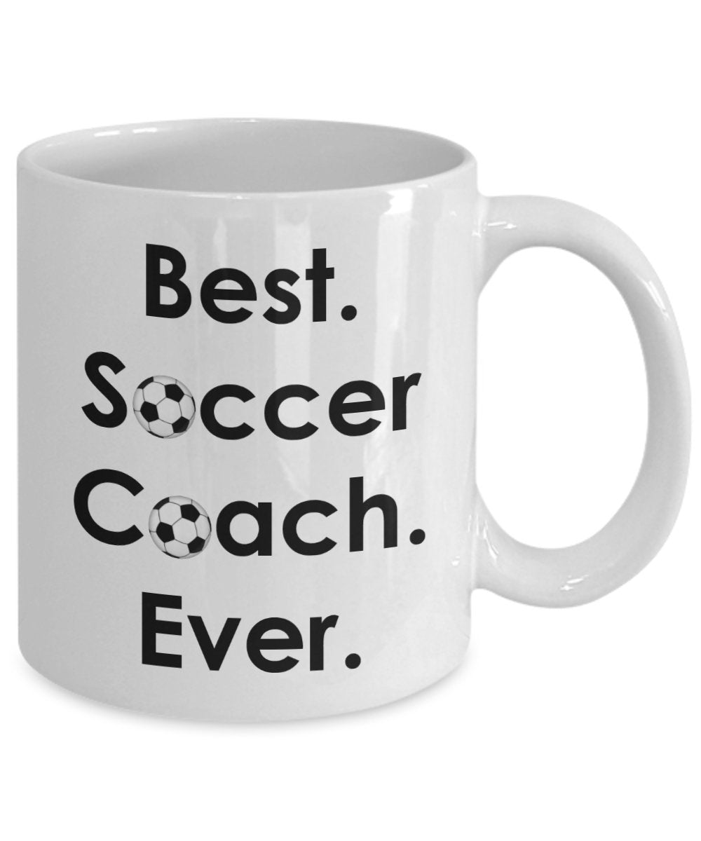 Coach Soccer Gifts - Coach Mug- Funny Tea Hot Cocoa Coffee Cup - Novelty Birthday Christmas Anniversary Gag Gifts Idea
