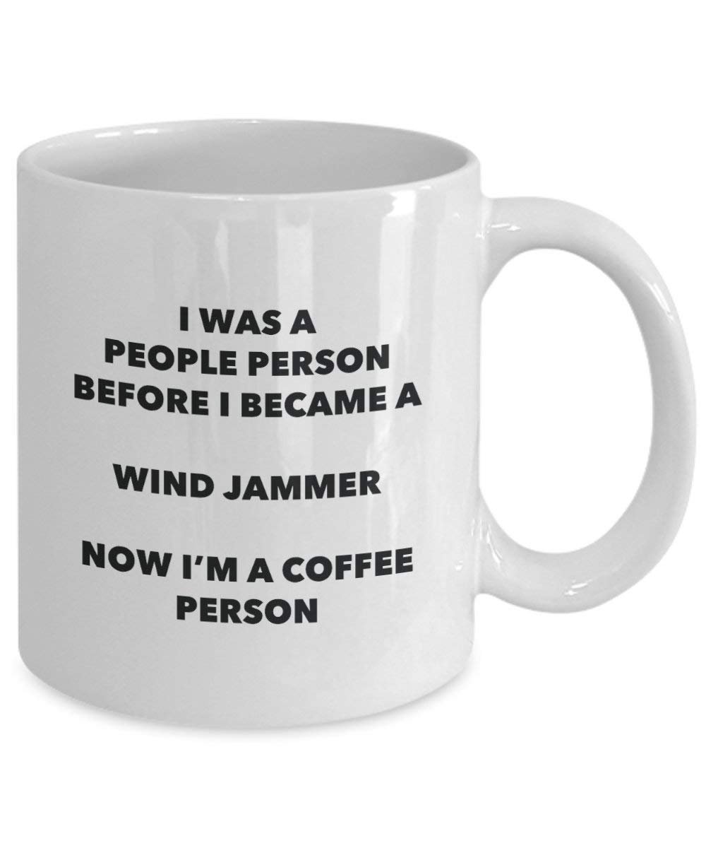 Wind Jammer Coffee Person Mug - Funny Tea Cocoa Cup - Birthday Christmas Coffee Lover Cute Gag Gifts Idea