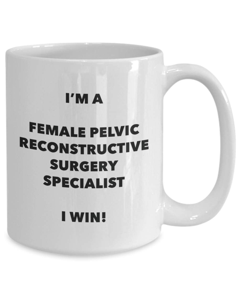 I' m A femmina pelvico Reconstructive Surgery Specialist tazza i Win – Funny Coffee Cup – Birthday Christmas Gifts idea 11oz Infradito colorati estivi, con finte perline