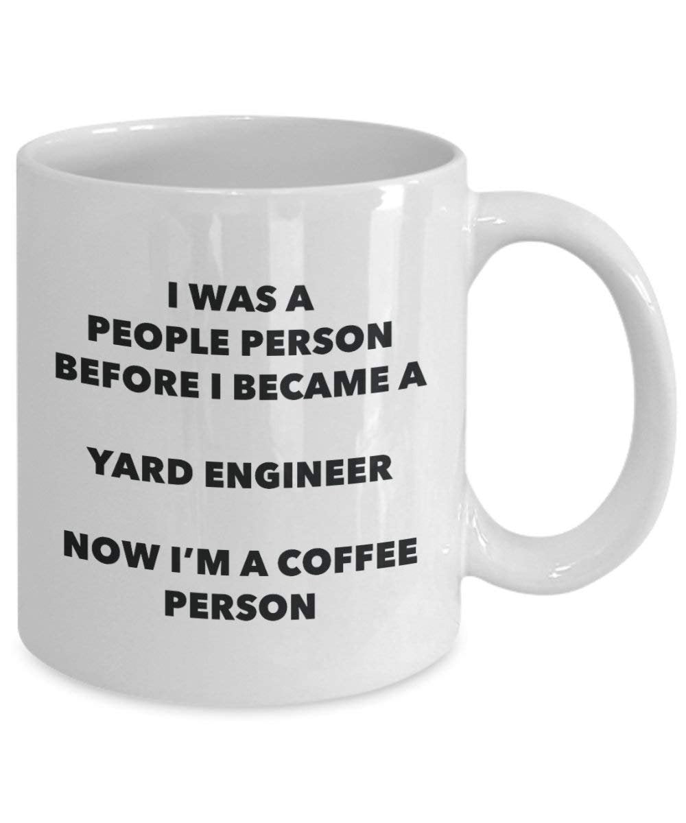 Yard Ingenieur Kaffee Person Tasse – Funny Tee Kakao-Tasse – Geburtstag Weihnachten Kaffee Lover Cute Gag Geschenke Idee