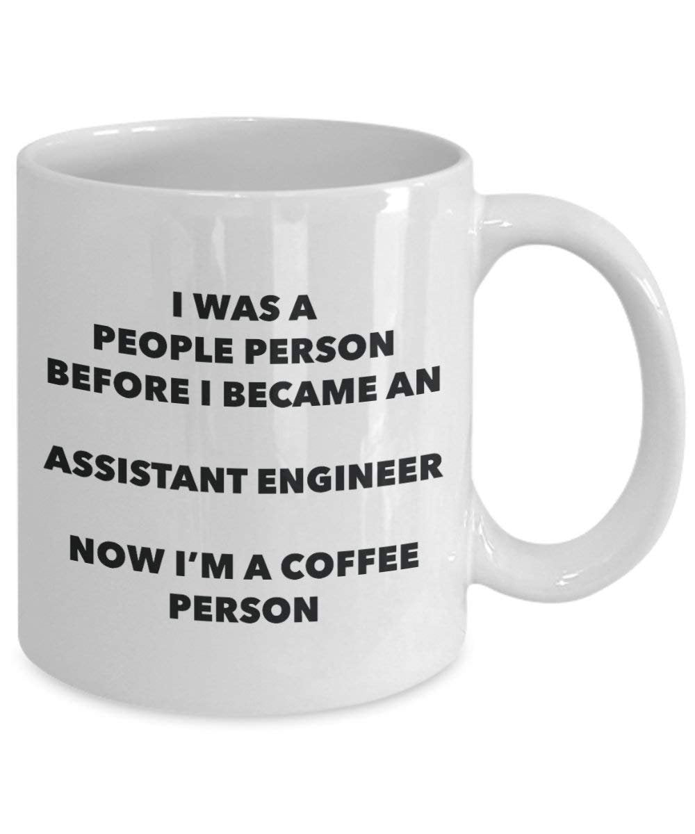 ASSISTANT Engineer Kaffee Person Tasse – Funny Tee Kakao-Tasse – Geburtstag Weihnachten Kaffee Lover Cute Gag Geschenke Idee