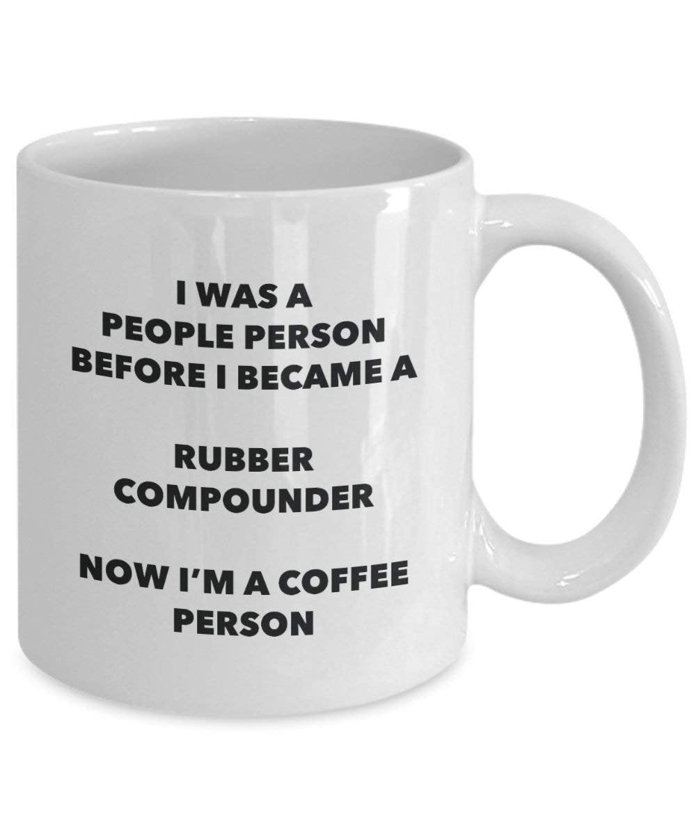 Gomma Compounder cacao persona – Tazza da tè caffè tazza – Birthday Christmas Coffee Lover cute GAG regalo idea 11oz Infradito colorati estivi, con finte perline
