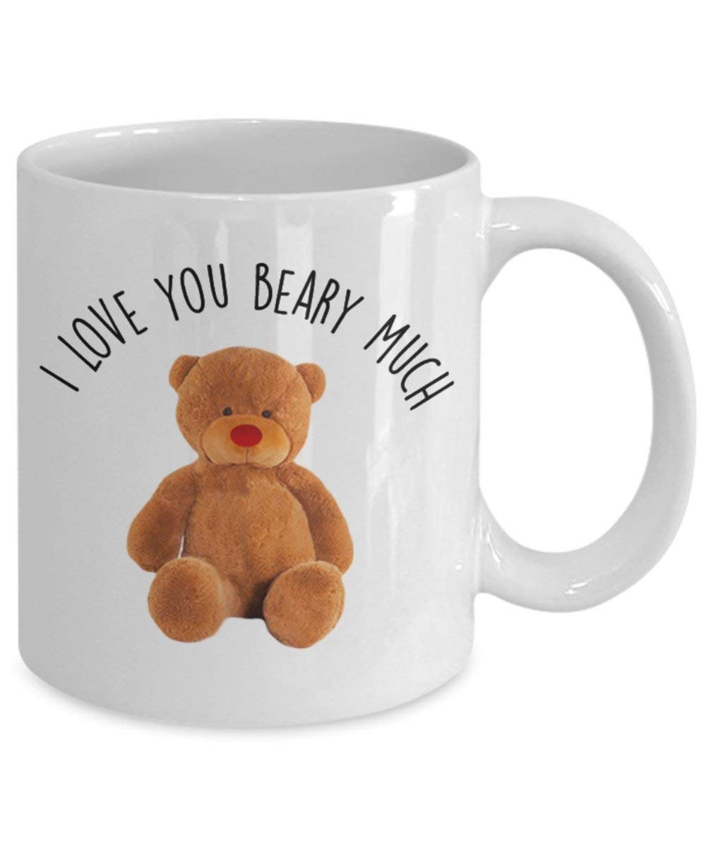I love you CafePress T Viel Tasse – Funny Coffee Cup – Neuheit Geburtstag Weihnachten Gag Geschenke Idee