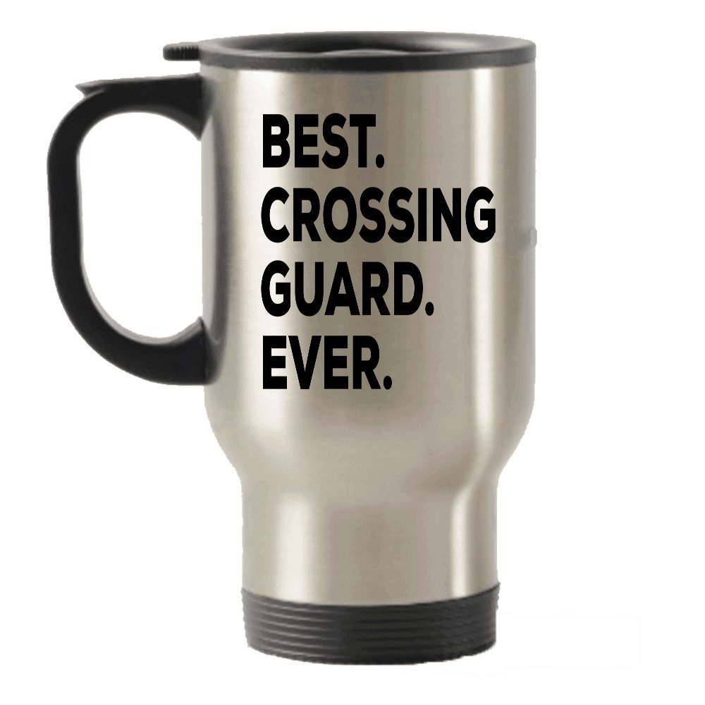 Crossing Guard Travel Mug - School Guard Gifts - Crossing Guard Gifts - Gifts For - Kids Little People Appreciation Thank You Graduation