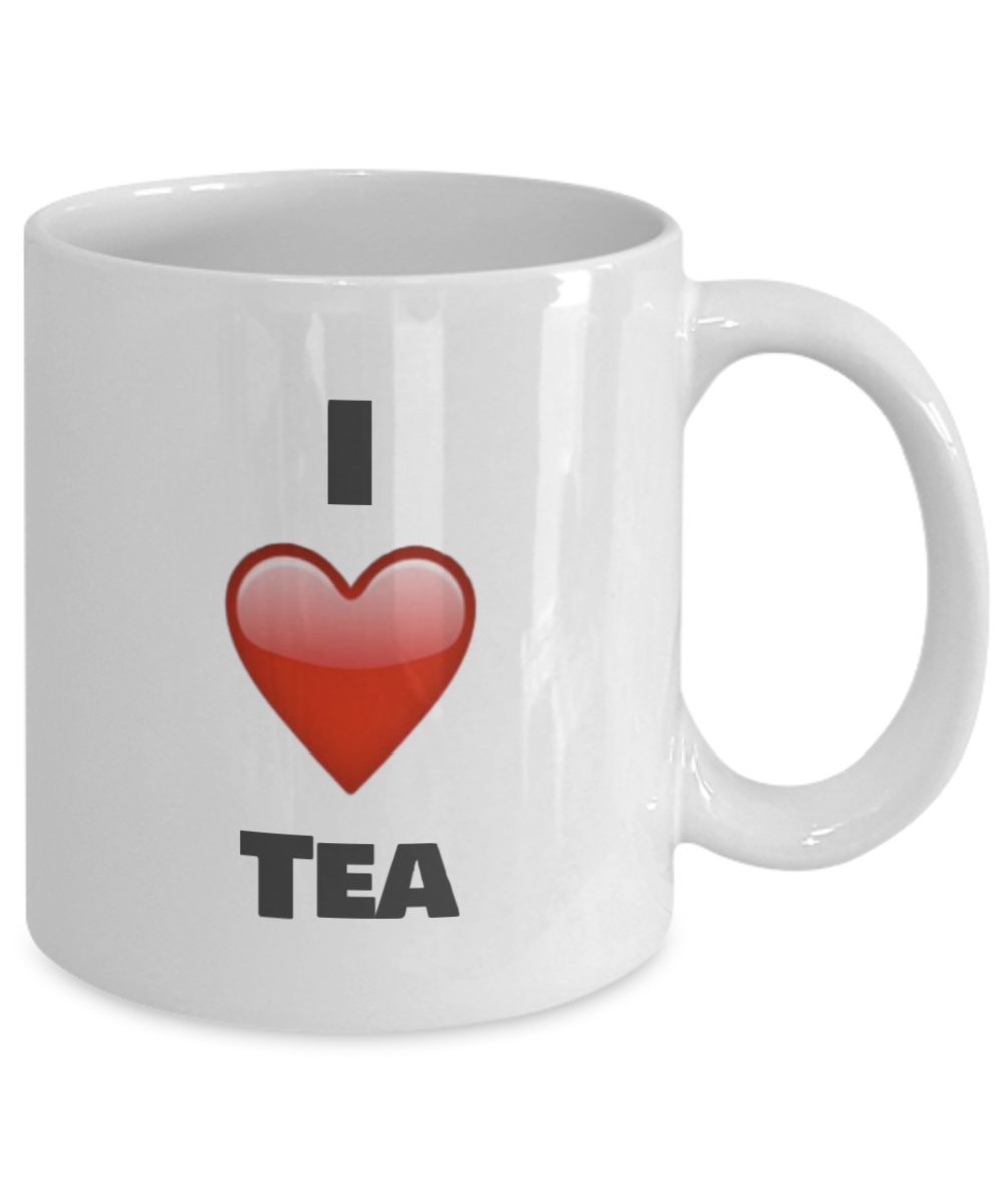 I love Tea Coffee Mug - tea lovers gifts