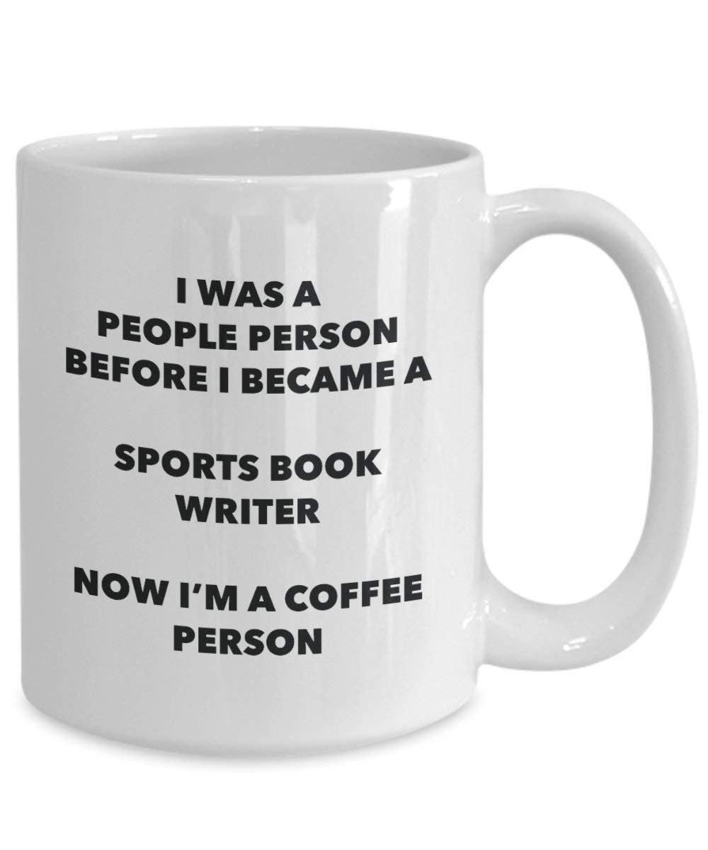 Sport Book Writer Kaffee Person Tasse – Funny Tee Kakao-Tasse – Geburtstag Weihnachten Kaffee Lover Cute Gag Geschenke Idee