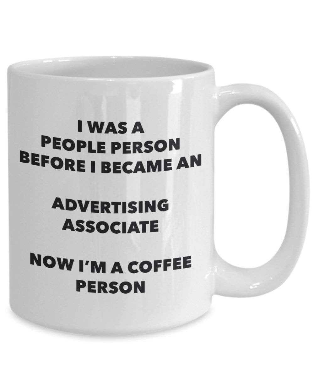 Pubblicità associate cacao persona – Tazza da tè caffè tazza – Birthday Christmas Coffee Lover cute GAG regalo idea 11oz Infradito colorati estivi, con finte perline