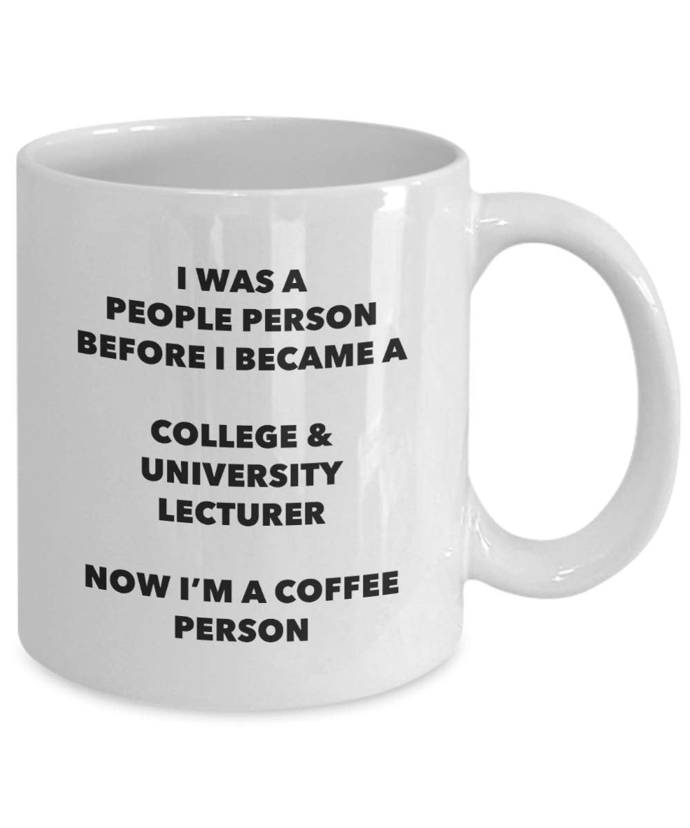 I'm a College & University Lecturer Mug I win! - Funny Coffee Cup - Birthday Christmas Gifts Idea