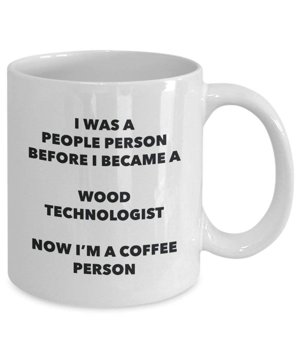 Tasse mit Holztechniker, lustige Tee-/Kakaotasse – Geburtstag, Weihnachten, Kaffeeliebhaber, süße Gag Geschenkidee