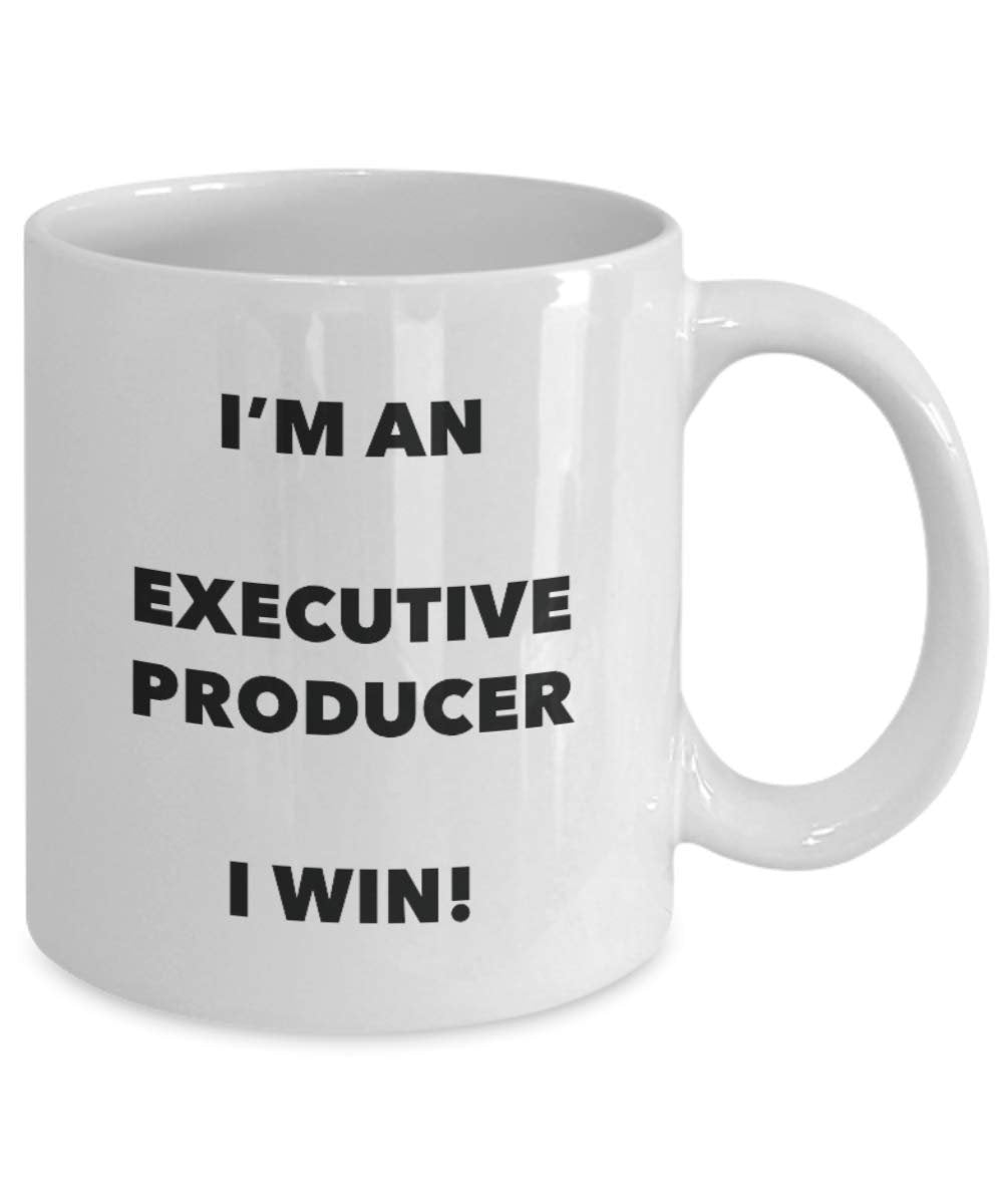 I' m An Executive Producer tazza i Win – Funny Coffee Cup – novelty Birthday Christmas GAG regalo idea