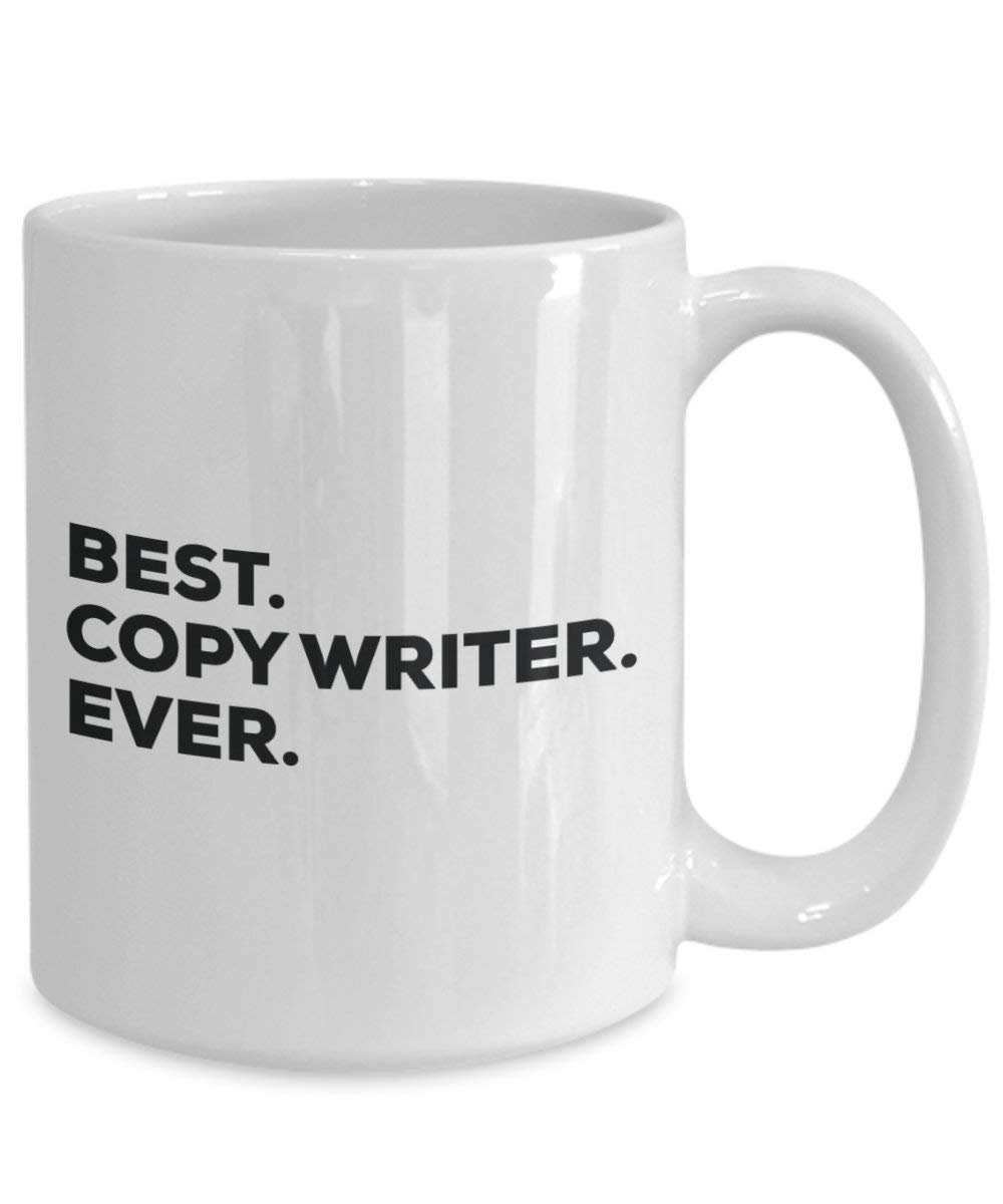 Best Copy Writer Ever Tasse, Funny Coffee Cup – Thank You Anerkennung für Weihnachten Geburtstag Urlaub Einzigartiges Geschenk Ideen