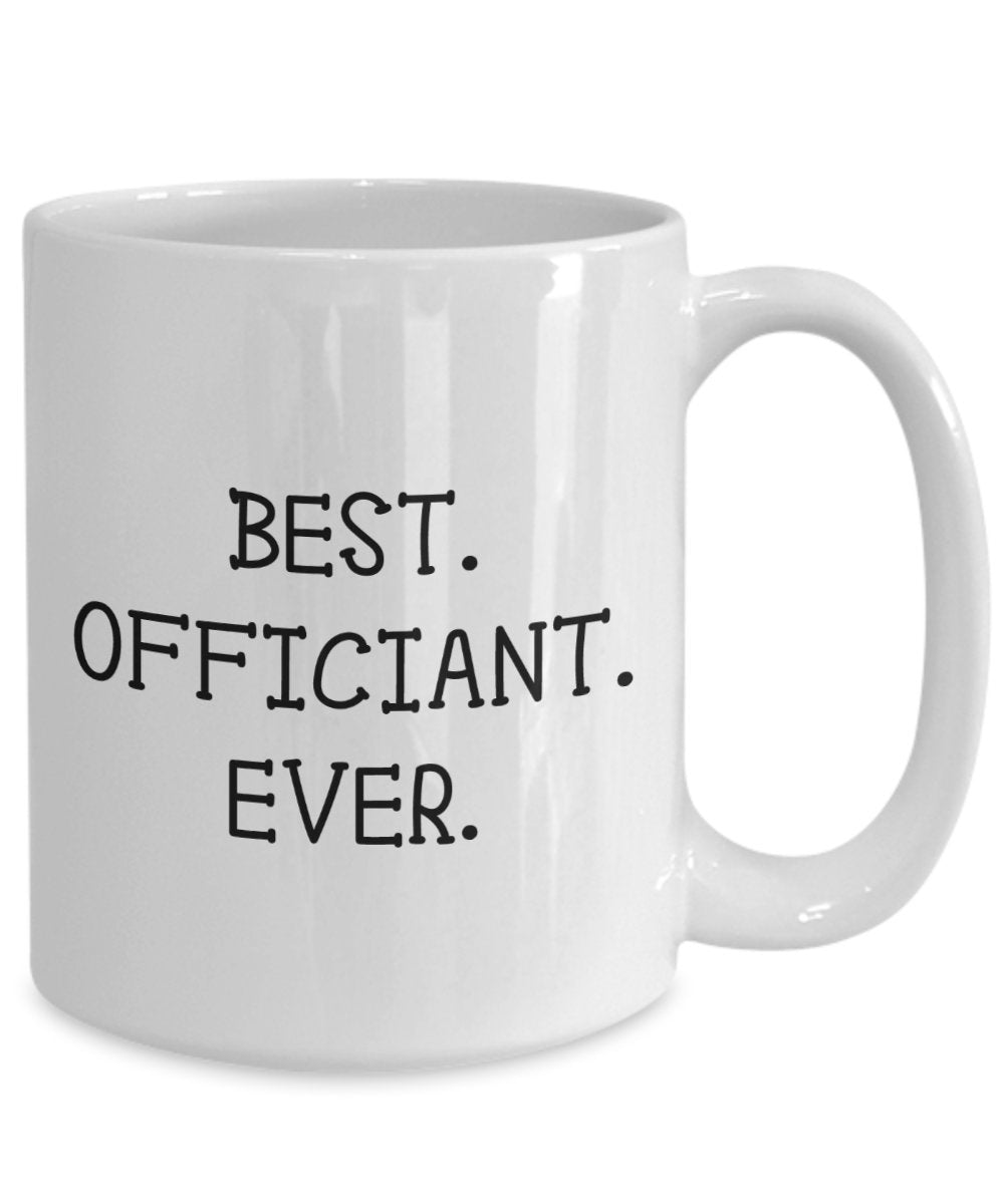Tazza regalo ufficiale – Best official Ever – divertente tazza da tè caldo cacao – idea regalo per compleanno, Natale, anniversario 11oz Infradito colorati estivi, con finte perline