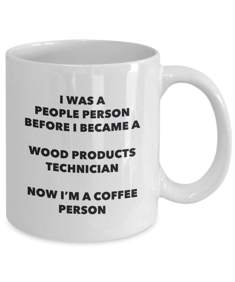 Holz Produkte Techniker Kaffee Person Tasse – Funny Tee Kakao-Tasse – Geburtstag Weihnachten Kaffee Lover Cute Gag Geschenke Idee