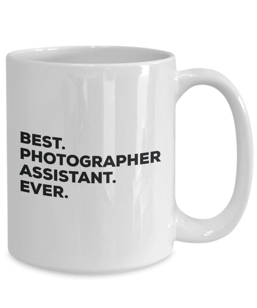 Best Fotografen Assistant Ever Tasse – Funny Coffee Cup – Thank You Anerkennung für Weihnachten Geburtstag Urlaub Einzigartiges Geschenk Ideen 15oz weiß
