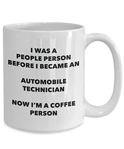 Automobile Technician Coffee Person Mug - Funny Tea Cocoa Cup - Birthday Christmas Coffee Lover Cute Gag Gifts Idea