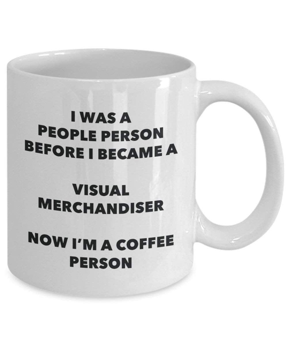 Visual Merchandiser Coffee Person Mug - Funny Tea Cocoa Cup - Birthday Christmas Coffee Lover Cute Gag Gifts Idea