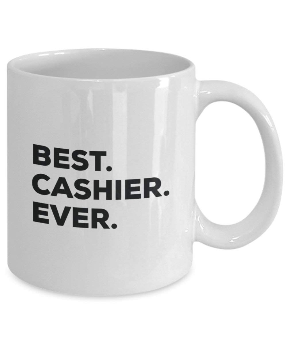 Best Kasse Ever Tasse – Funny Coffee Cup – Thank You Anerkennung für Weihnachten Geburtstag Urlaub Einzigartiges Geschenk Ideen