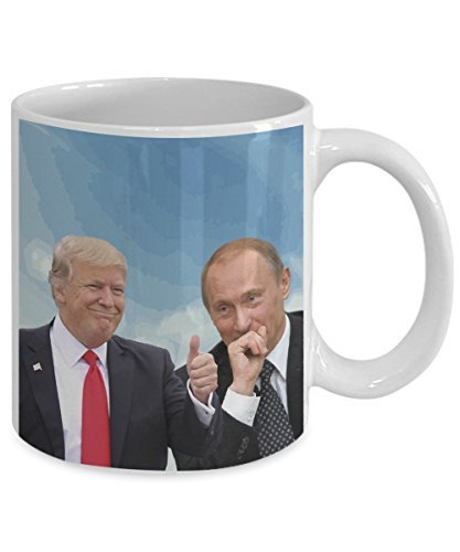 Trump Putin Mug - Putin Trump Mug - Funny Tea Hot Cocoa Coffee Cup - Novelty Birthday Christmas Gag Gifts Idea