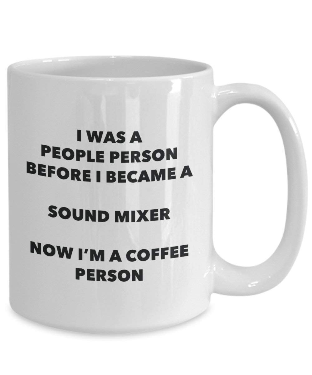 Sound Mixer Kaffee Person Tasse – Funny Tee Kakao-Tasse – Geburtstag Weihnachten Kaffee Lover Cute Gag Geschenke Idee